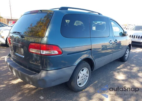 2003 Toyota Sienna Ce from USA, damaged, VIN 4T3ZF19C33U555176